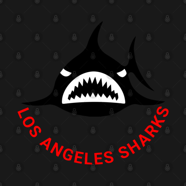 Retro Hockey - WHA - Los Angeles Sharks Hockey Team by Yesteeyear