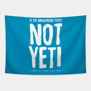 Not Yeti Tapestry
