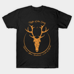 Midsomer Murders - Night of the Stag - orange T-Shirt