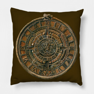 Mayan calendar Pillow
