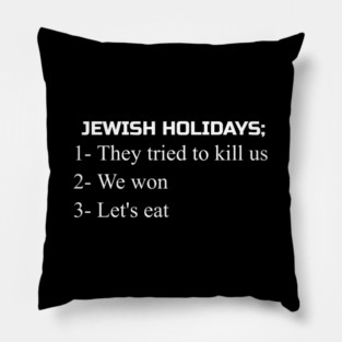 Jewish Joke Humor For Passover Pillow