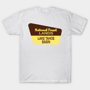Lake Tahoe Basin National Forest Lands T-Shirt