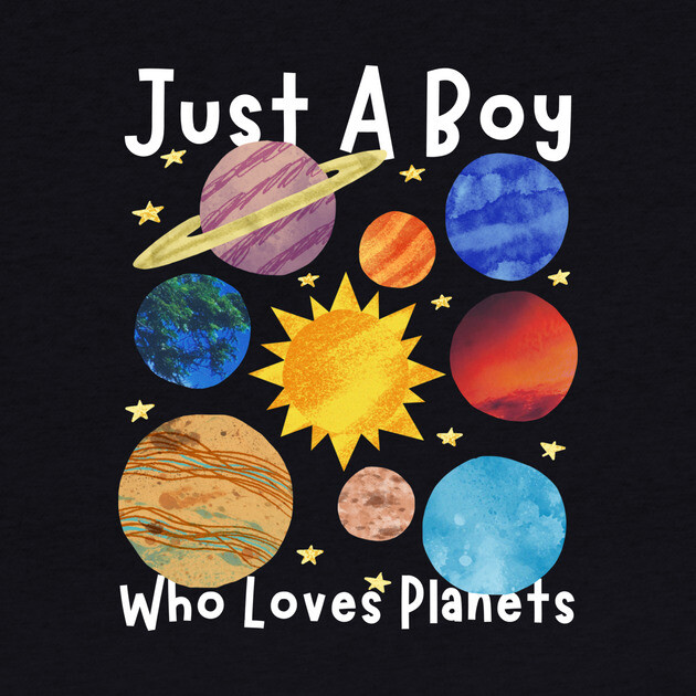 Just A Boy Who Loves Planets by The WYLD Tribe