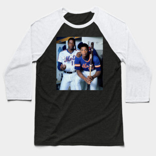 Darryl Strawberry and Dwight Gooden  in New York Mets, 1983 Baseball T-Shirt