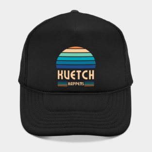 Kvetch Happens, Jewish Humor, Funny Yiddish, Retro Sunset Hat