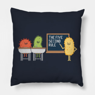 Five Second Rule Pillow