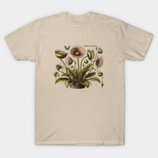 Vintage Venus Flytrap Botanical T-Shirt