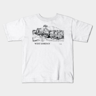 West Jordan - Utah Kids T-Shirt