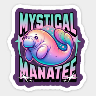 Manatee Lover - Magical Mystical Manatee Save the Manatees Magnet