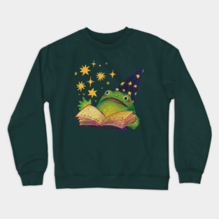 Wizard Frog Crewneck Sweatshirt