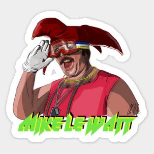 Spaced: Mike Le Watt Sticker