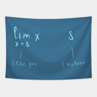 Math joke Tapestry