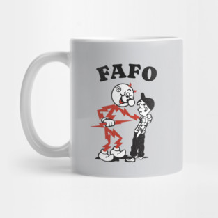 FAFO - retro vintage design Mug