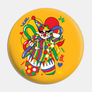 Body Positive Clowncore Fairy - Softcore Pin