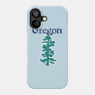 Oregon License Plate Phone Case