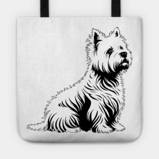 West Highland Terrier Tote