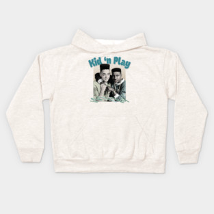 Kid N Play 90s Aesthetic Retro Styled Design Kids Hoodie