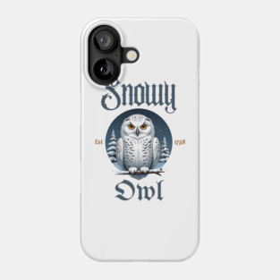 Snowy Owl Phone Case