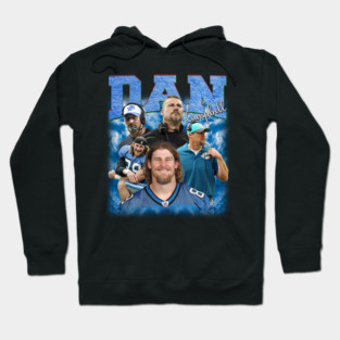 Vintage Dan Campbell Retro Hoodie