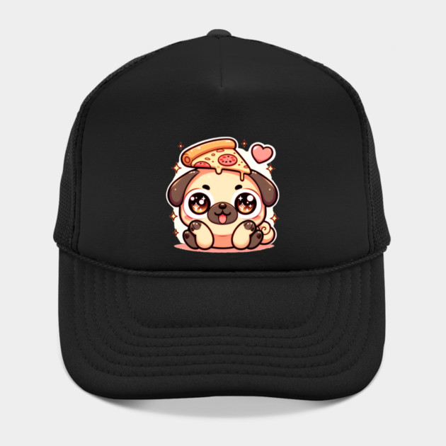 Pizza Cute Pug Dog Lover by logiamerch