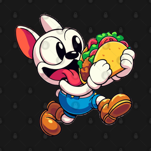 French Bulldog Taco Lover - Cartoon French Bulldog by Yesteeyear