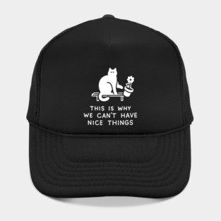 THIS IS WHY WE CAN'T HAVE NICE THINGS Hat