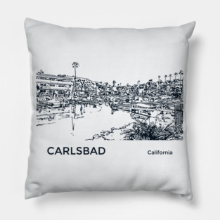 Carlsbad California Pillow