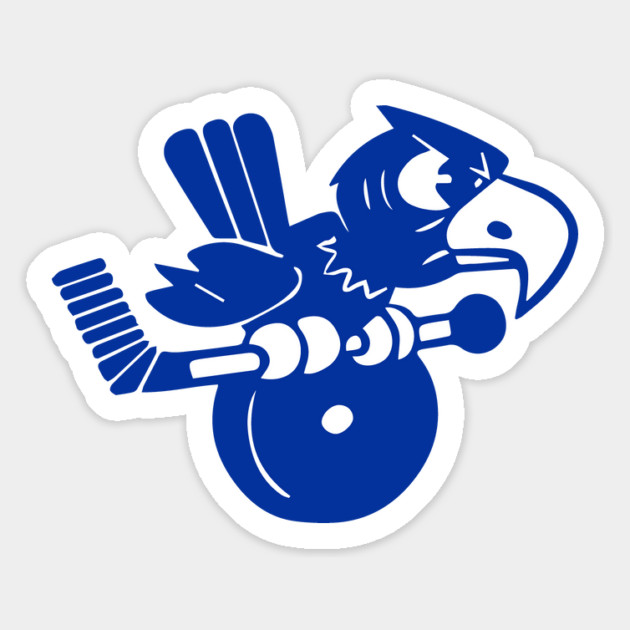 Retro Hockey - Denver Falcons Hockey Team - USHL Fifties Magnet by Yesteeyear