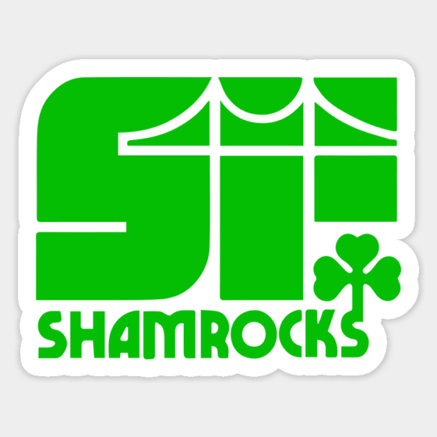 Retro Hockey - San Francisco Shamrocks Hockey Team - PHL Seventies Magnet by Yesteeyear