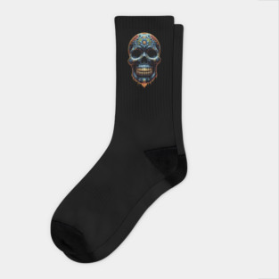 Sugar Skull 2 Socks