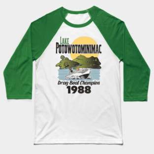 Lake Potowotominimac - Great Outdoors Baseball T-Shirt