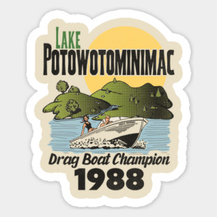 Lake Potowotominimac - Great Outdoors Sticker