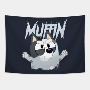Muffin Bluey - Muffin Tapestry