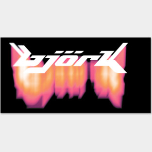 Bjork Vintage Style Posters and Art