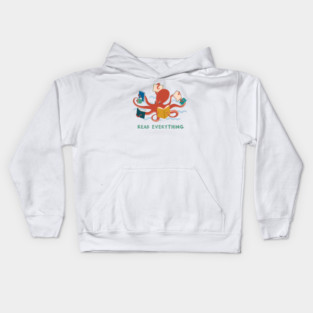 Read Everything Kids Hoodie