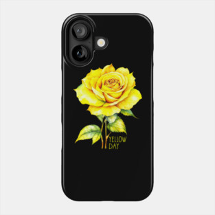 Yellow Day Rose Day Phone Case