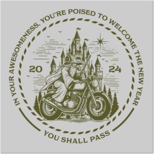 You shall pass! Posters and Art