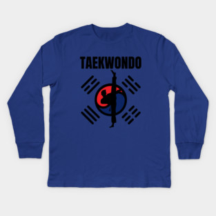 Taekwondo Kids Long Sleeve T-Shirt