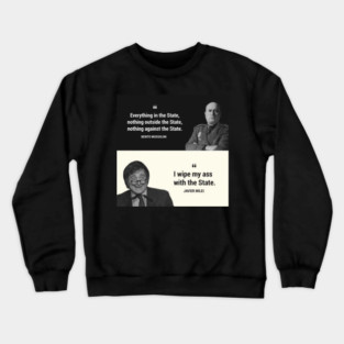 Javier Milei Crewneck Sweatshirt