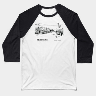 Richmond British Columbia Baseball T-Shirt