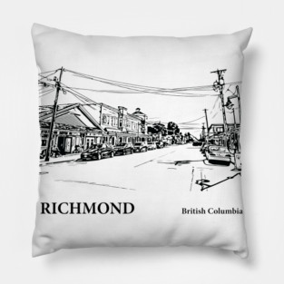 Richmond British Columbia Pillow