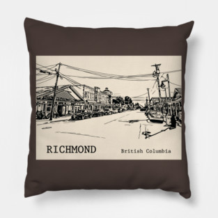 Richmond British Columbia Pillow