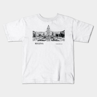 Regina Saskatchewan Kids T-Shirt