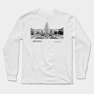 Regina Saskatchewan Long Sleeve T-Shirt