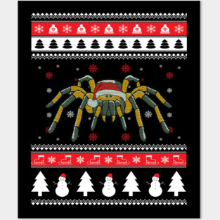 Ferret Ugly Christmas Posters and Art