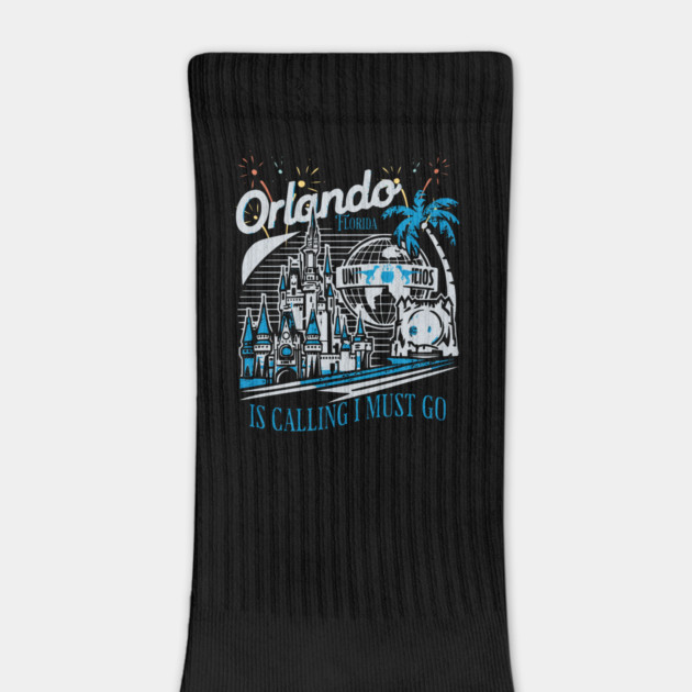 Orlando Florida is calling I must go Theme Park Vintage Retro Design by Joaddo