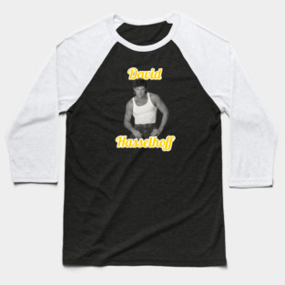 David Hasselhoff Baseball T-Shirt