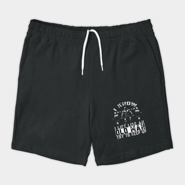 I Know I Lift Like An Old Man Try To Keep Up Funny Gym by JessArty