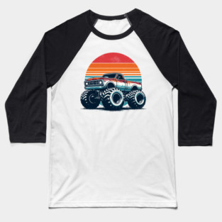 Monster Truck Baseball T-Shirt