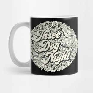 Vintage Circle - Three Dog Night Mug
